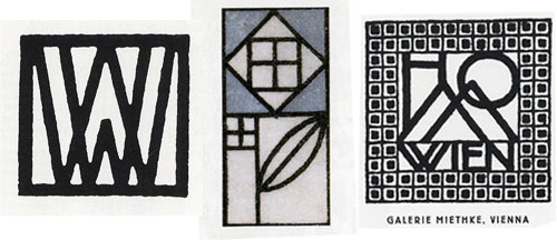 لوگوی شرکت Wiener Werkstatte